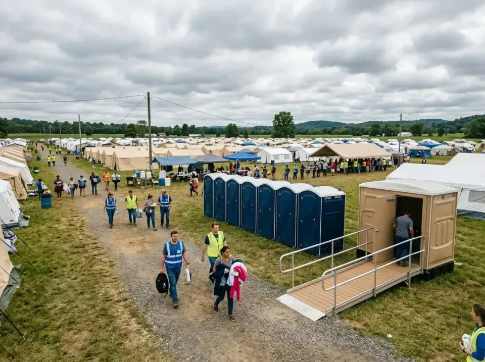 disaster-relief-camp-restrooms-010 — frequently asked questions, Dumpster & Portable Bathrooms Rental in Temperance, MI